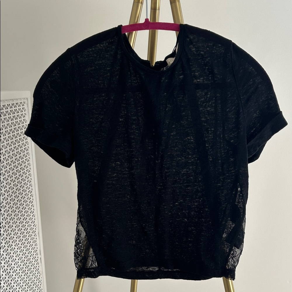 NWT Alice and Olivia lace top